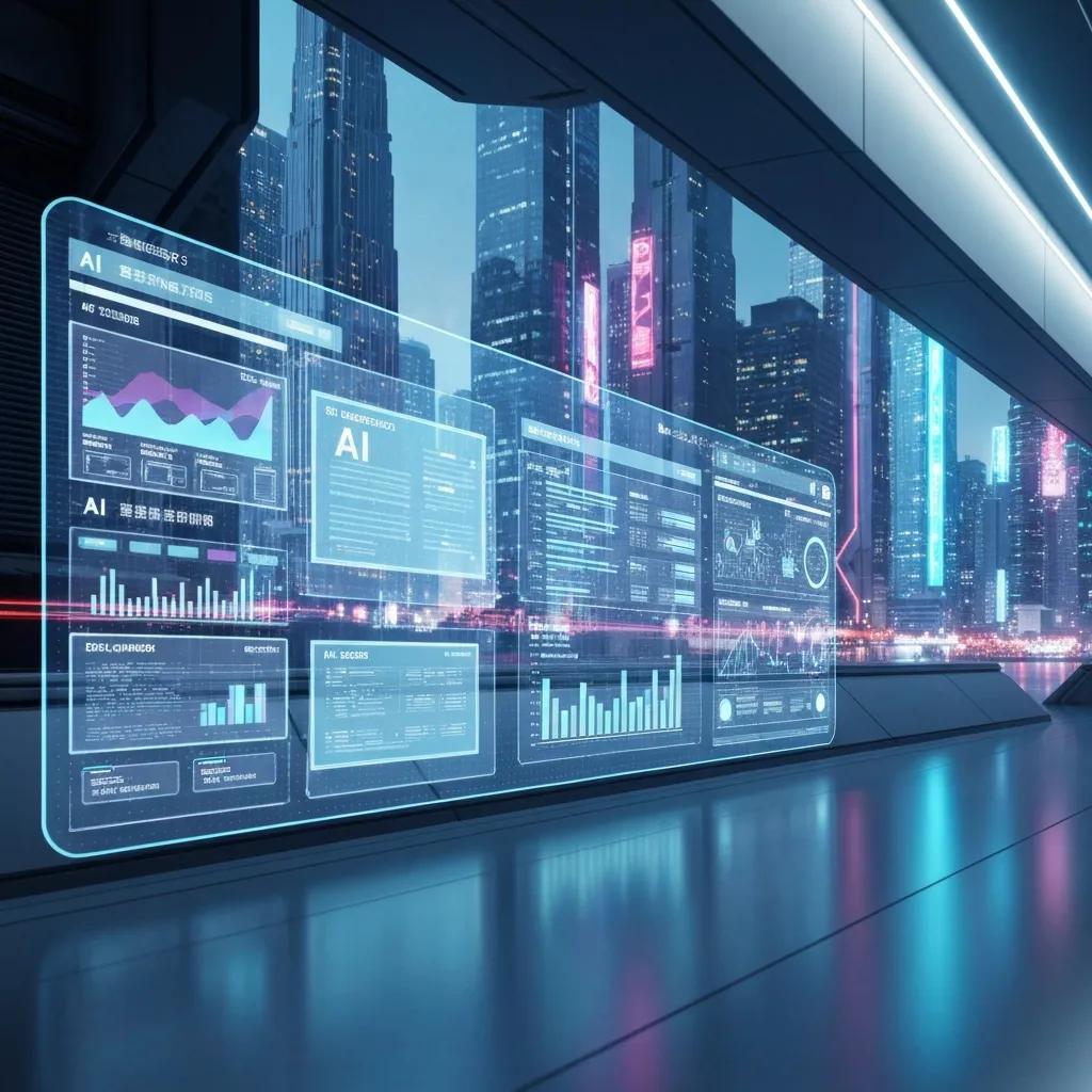 AI-assisted document generation and analytics in a modern workspace